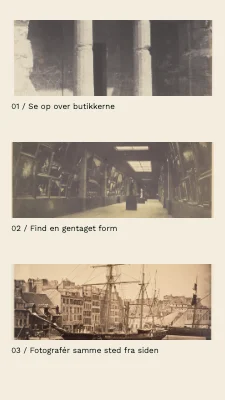 Side 2 af Byen set igen · Studieark
