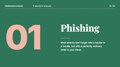 Page 3 of IT security for staff