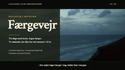 Filmpitch — spillefilm på Ærø