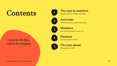 Page 2 of Annual report — Wadden Sea nature group