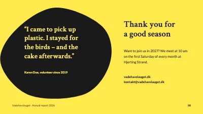 Page 8 of Annual report — Wadden Sea nature group