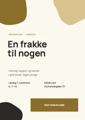 Indsamling — en frakke til nogen