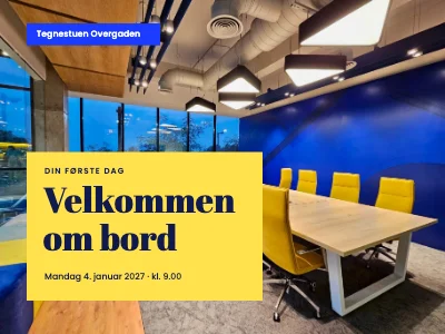 Onboarding — velkommen til nye medarbejdere