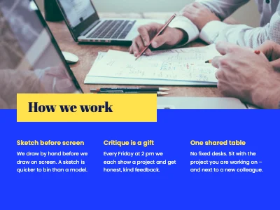 Page 3 of Onboarding — welcome for new starters