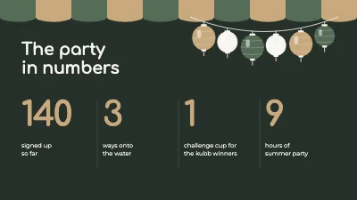 Page 5 of Summer party — staff programme