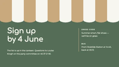 Page 6 of Summer party — staff programme