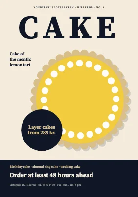 Cake orders — patisserie
