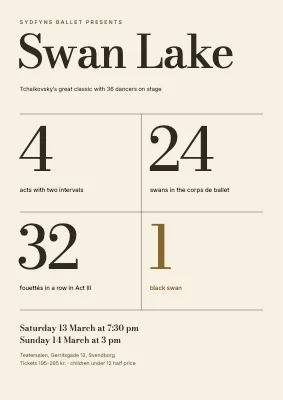 Ballet performance — Swan Lake