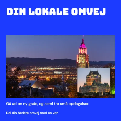 Din lokale omvej · Elektrisk atelier