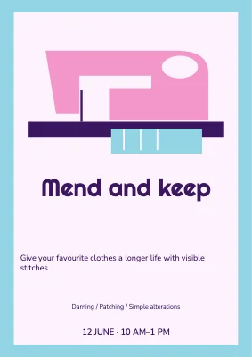 Mend and keep