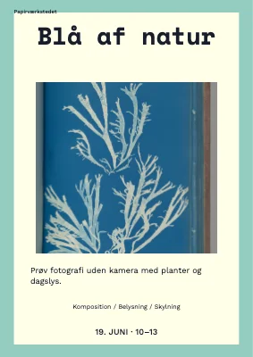 Blå af natur
