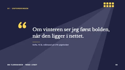 Side 4 af Indsamling til boldklub — lys på banen