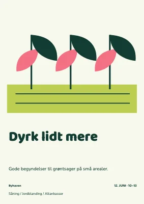 Dyrk lidt mere