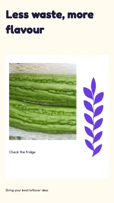 Less waste, more flavour · vivid learning