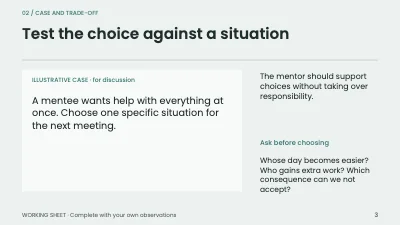 Page 3 of Mentoring with direction