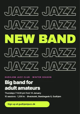 Jazz club — new big band