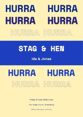 Stag and hen — Ida and Jonas, Ærøskøbing