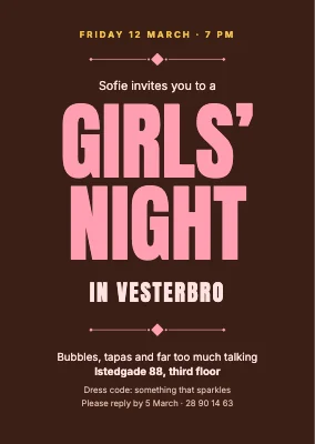 Girls’ night in Vesterbro