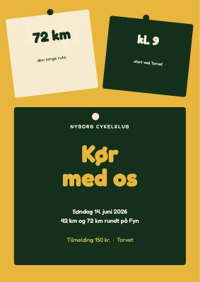 Motionscykelløb — kør med os