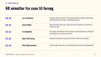Side 2 af Et nyhedsbrev med retning
