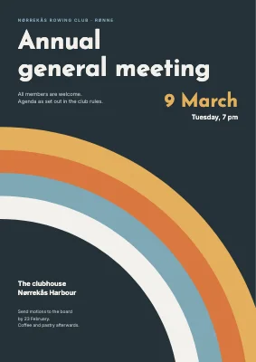 Rowing club AGM — Rønne