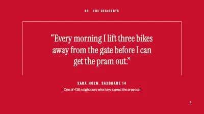 Page 5 of Proposal to the council — bike parking