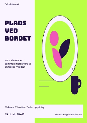 Plads ved bordet