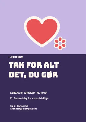Tak for alt det, du gør