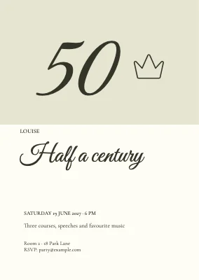 Half a century