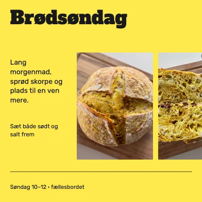Brødsøndag · Madmarked