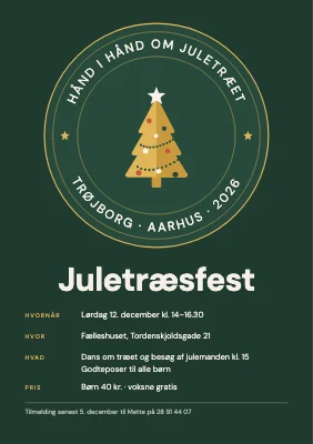 Juletræsfest — ring om træet