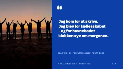 Side 7 af Højskolens kurser — forår i København