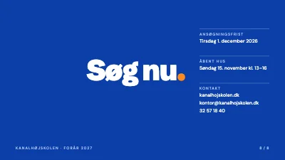 Side 8 af Højskolens kurser — forår i København