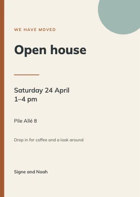 Open house
