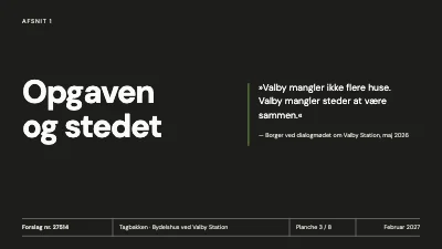Side 3 af Arkitektkonkurrence — bydelshus med tagpark