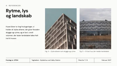Side 7 af Arkitektkonkurrence — bydelshus med tagpark