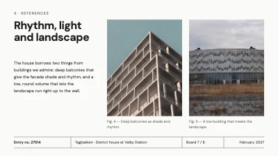 Page 7 of Architecture competition — district house with roof park