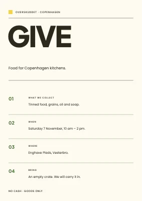 Food drive — Overskuddet