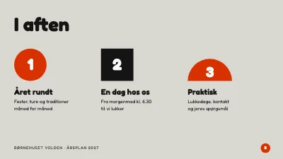 Side 2 af Børnehave — årsplan til forældreaften