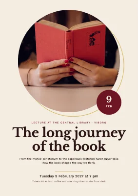 Library lecture — the history of the book