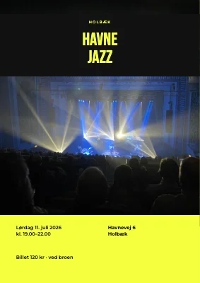 Jazz på kajen i Holbæk