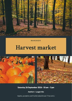 Harvest market in Nakskov