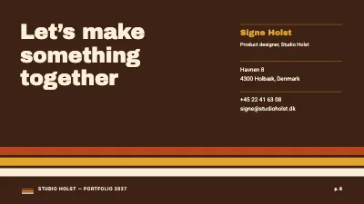 Page 8 of Design portfolio — product designer