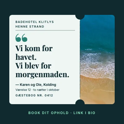 Badehotel — citat fra gæstebogen