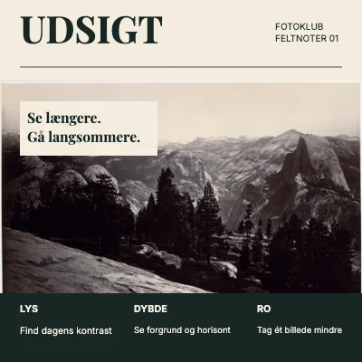 Lær at se landskabet