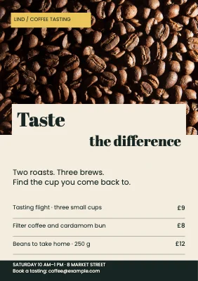 Taste the difference