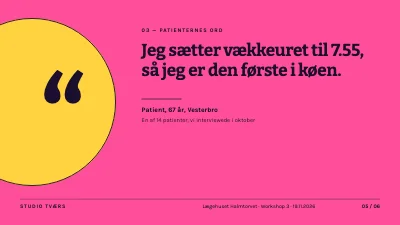 Side 5 af Servicedesign — patientrejse