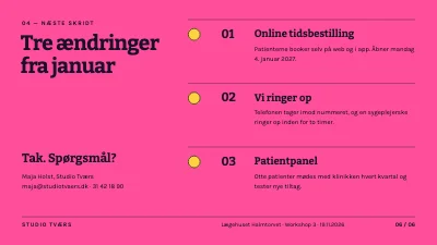 Side 6 af Servicedesign — patientrejse