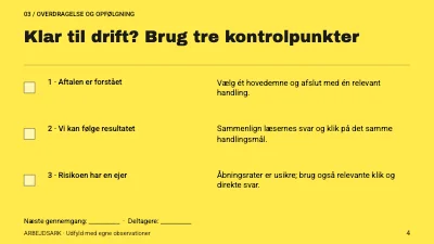 Side 4 af Et nyhedsbrev med retning