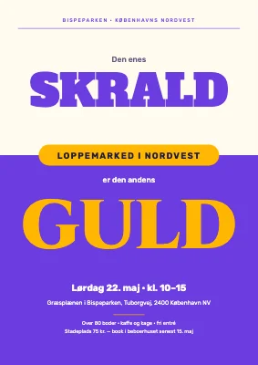 Loppemarked — skrald og guld i Nordvest